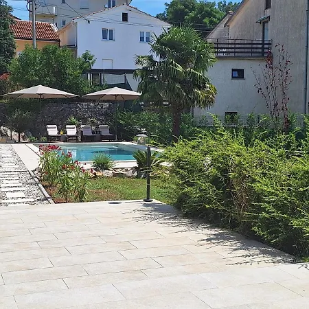Luxury Kvarner Park With Garden And Large Rgb Private Pool Villa *