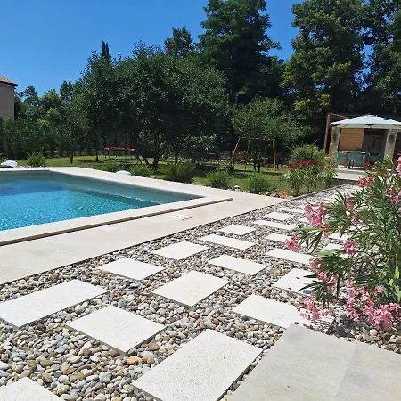 Luxury Kvarner Park With Garden And Large Rgb Private Pool Villa Kastav