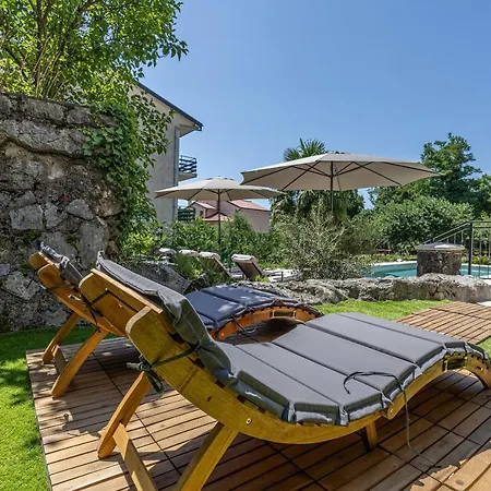 Luxury Kvarner Park With Garden And Large Rgb Private Pool *