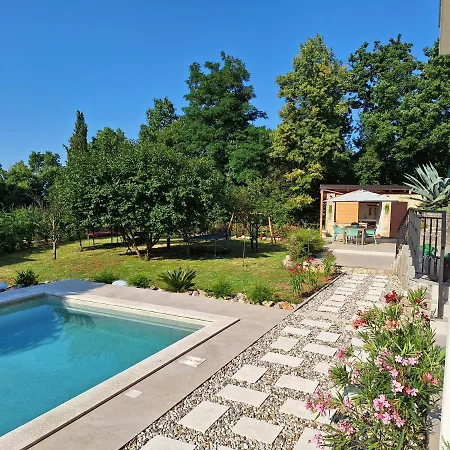 Luxury Kvarner Park With Garden And Large Rgb Private Pool * Kastav