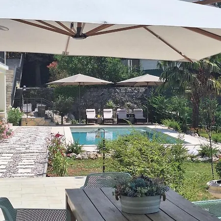 Luxury Kvarner Park With Garden And Large Rgb Private Pool *