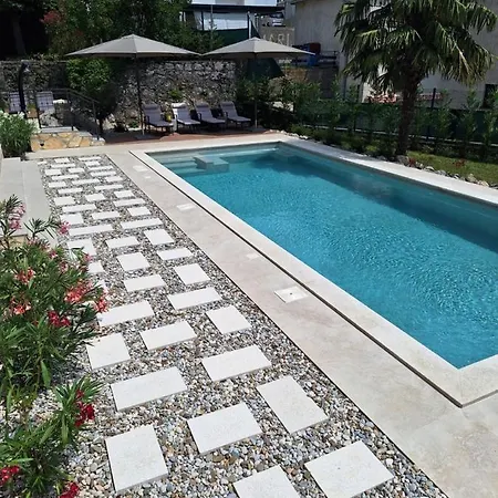 Luxury Kvarner Park With Garden And Large Rgb Private Pool * Kastav