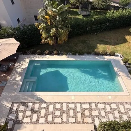 Luxury Kvarner Park With Garden And Large Rgb Private Pool Villa Kastav