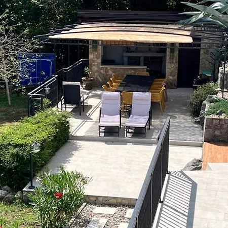 Luxury Kvarner Park With Garden And Large Rgb Private Pool Villa